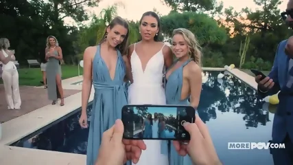 Alexa, Milan And Alexis, Fucking The Bride POV - Vidéo premium HD - Blonde | Jeux de Rue