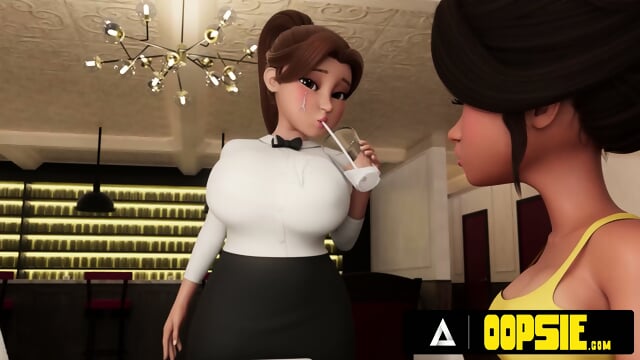 OOPSIE - Waitress Gets Mouth And Ass Filled With Cum During Service! 3D CARTOON PORN! - Video Porno Gratuite HD | Jeux de Rue